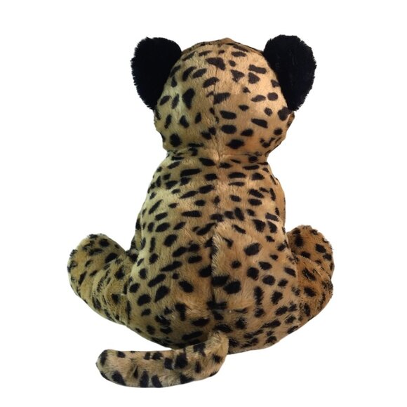 Walmart XL Leopard Plush 21" Sitting Stuffed Animal Toy Cheetah Jaquar - Picture 4 of 9